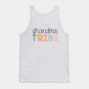 Grandma Tribe Muted Pastels Tank Top